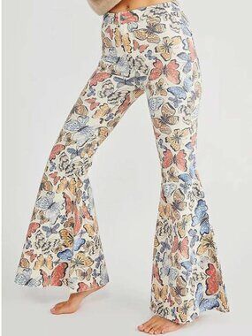 WE THE FREE Just Float on Flare Butterfly Bell Bottom Jeans size 27